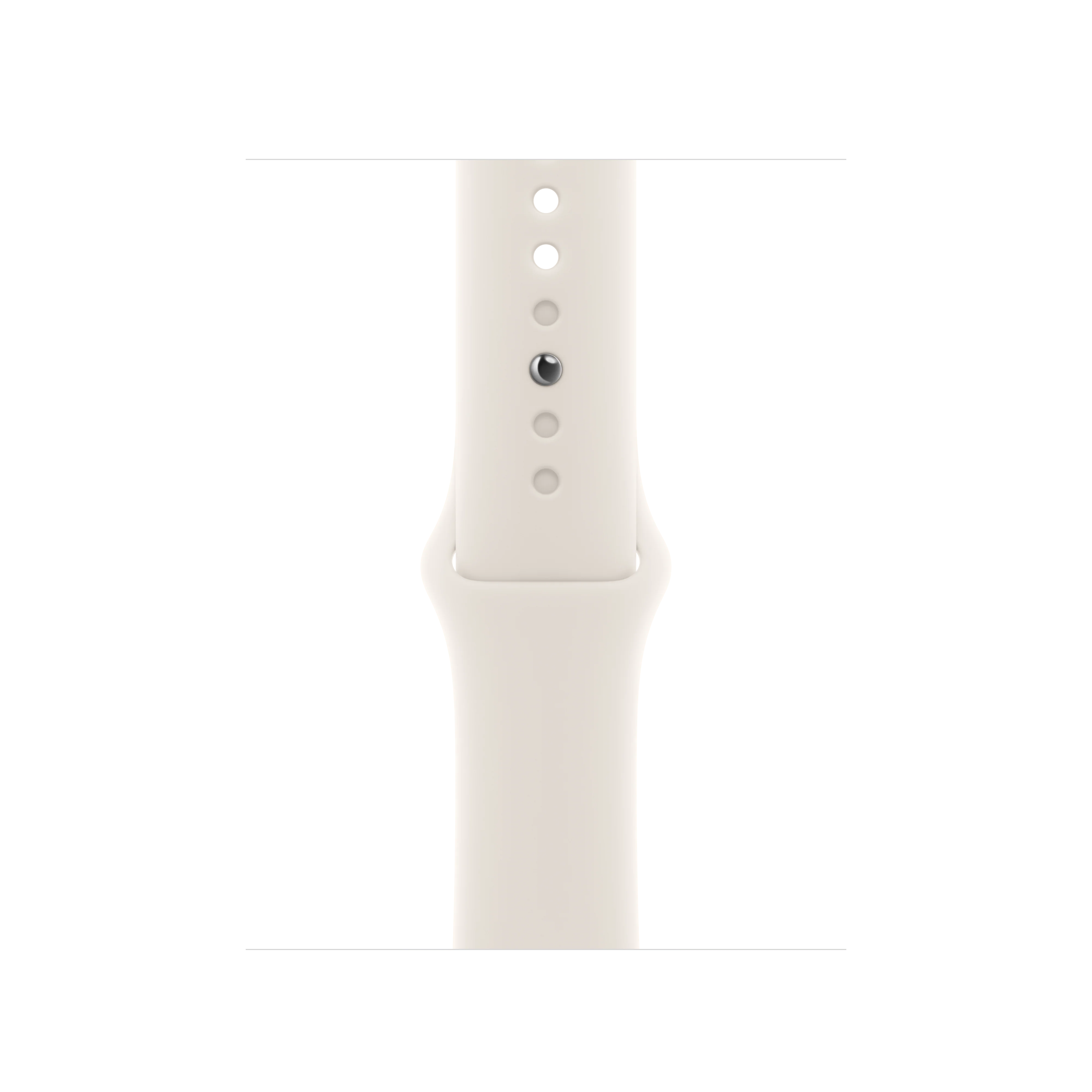 Correa deportiva blanco estelar para caja de 42 mm - S/M