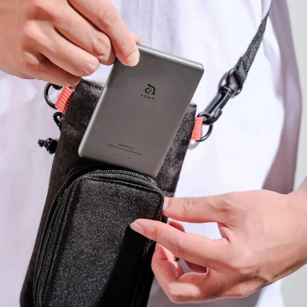 Batería portátil con cargador margético Adam Elements GRAVITY C5 - 5000mAh - Gris - Image 10