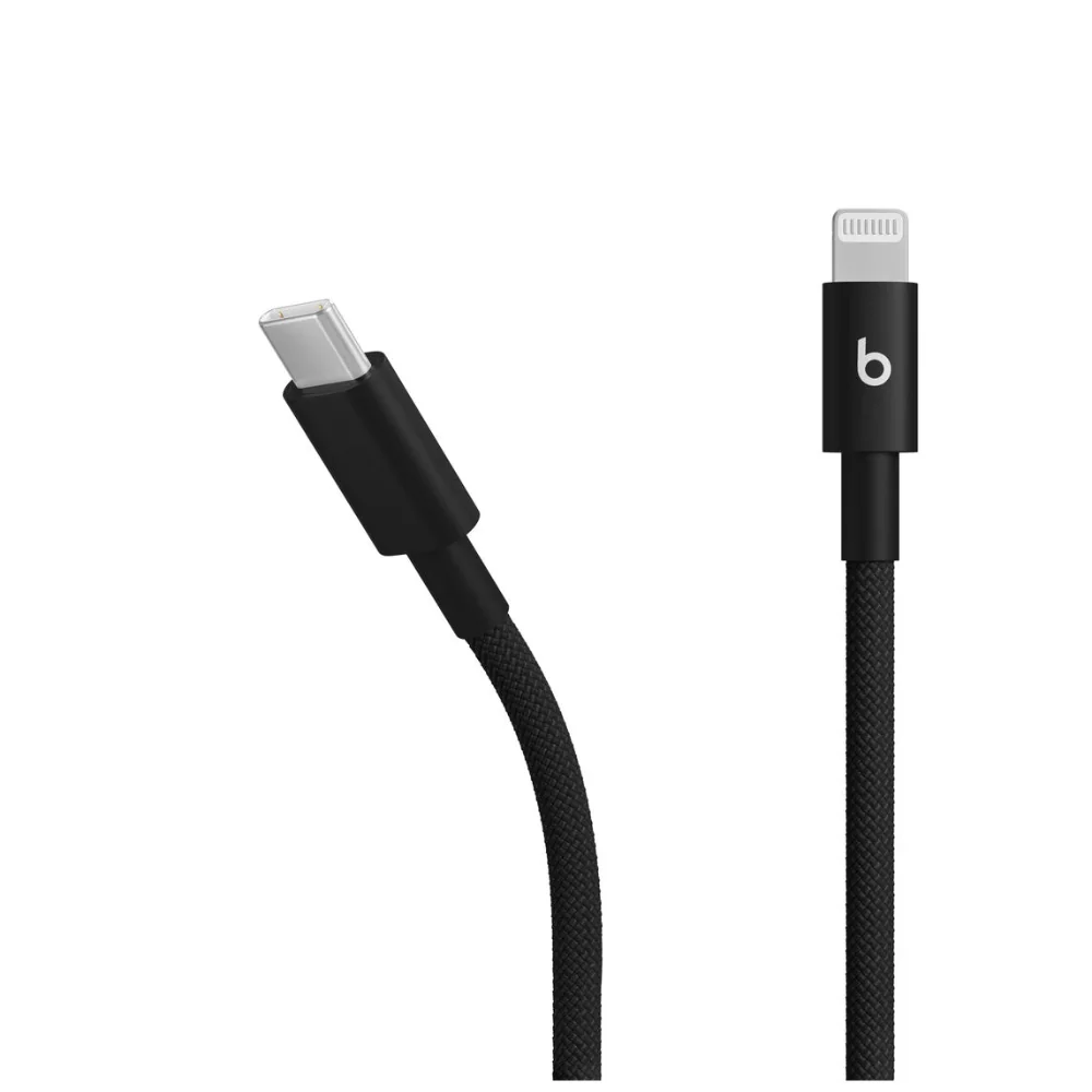 Cable Beats Trenzado USB-C a Conector Lightning (1.5 m) - Negro - Image 2