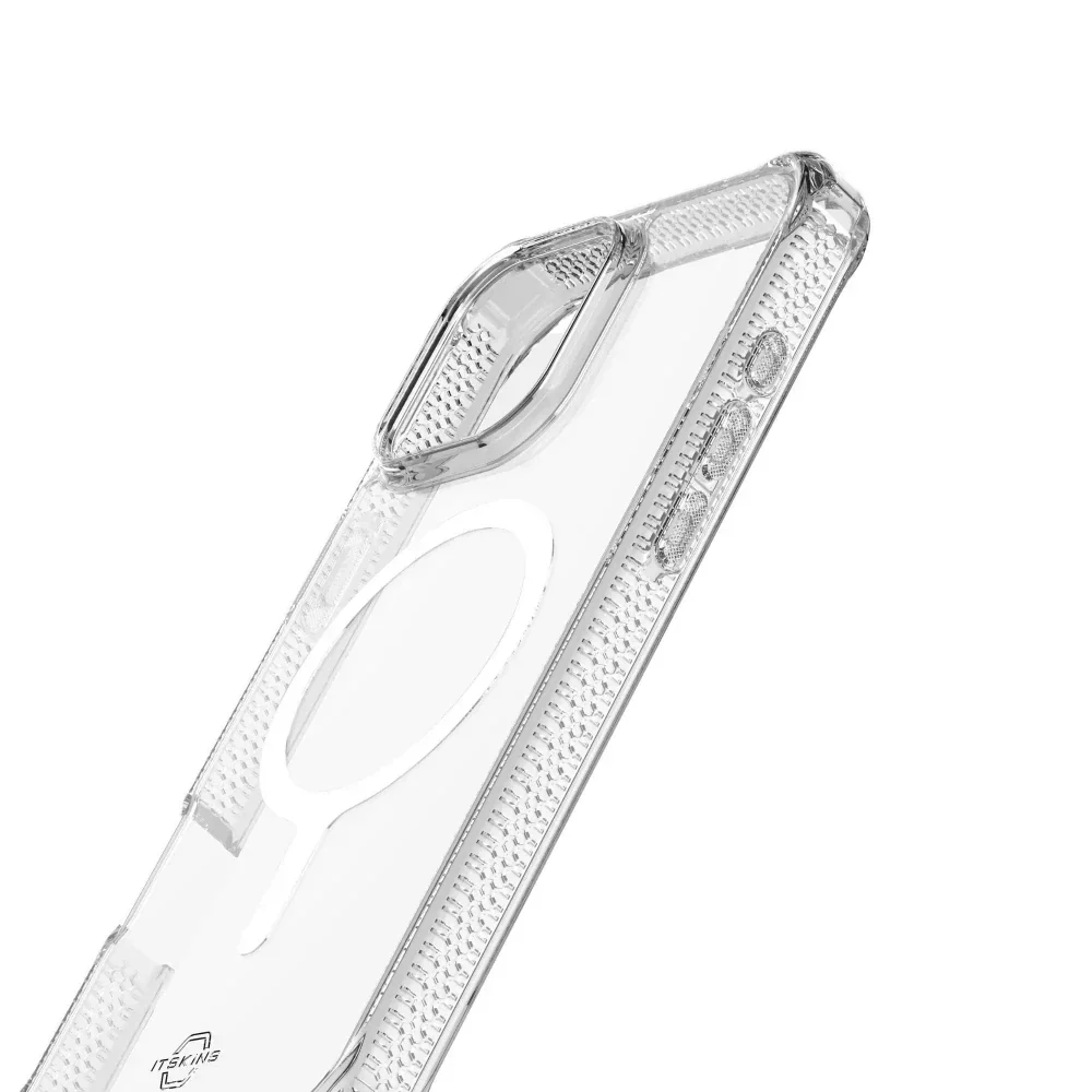 Case ItSkins Hybrid R Clear con MagSafe para iPhone 16 Pro Max - Transparente - Image 5