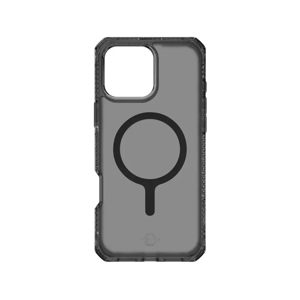 Case ItSkins Hybrid R Vapor con MagSafe para iPhone 16 Pro - Negro - Image 4