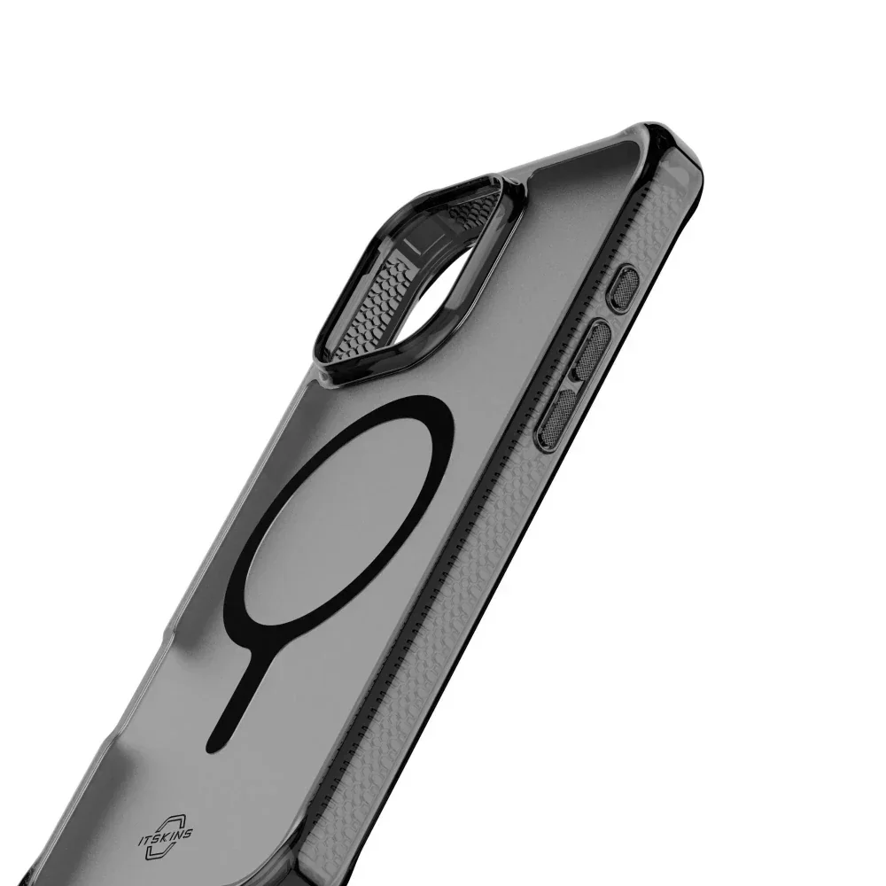 Case ItSkins Hybrid R Vapor con MagSafe para iPhone 16 Pro - Negro - Image 6