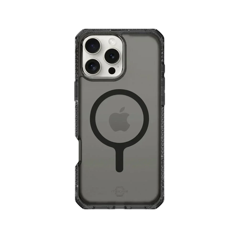 Case ItSkins Hybrid R Vapor con MagSafe para iPhone 16 Pro - Negro - Image 7
