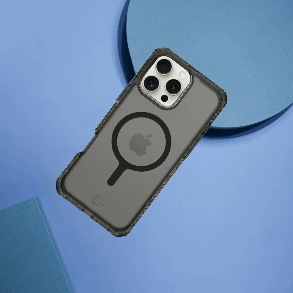 Case ItSkins Hybrid R Vapor con MagSafe para iPhone 16 Pro - Negro - Image 8