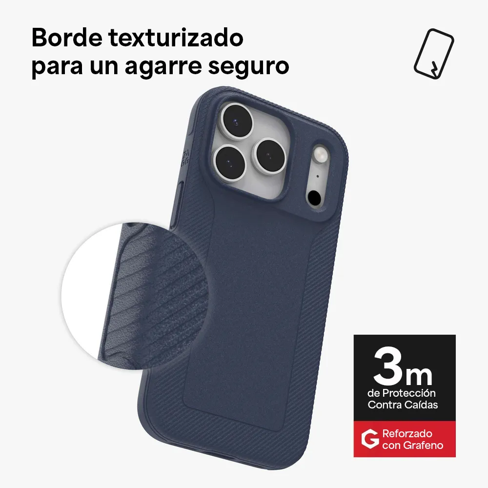 Case ZAGG Luxe con MagSafe para iPhone 17 Azul Marino - Image 8