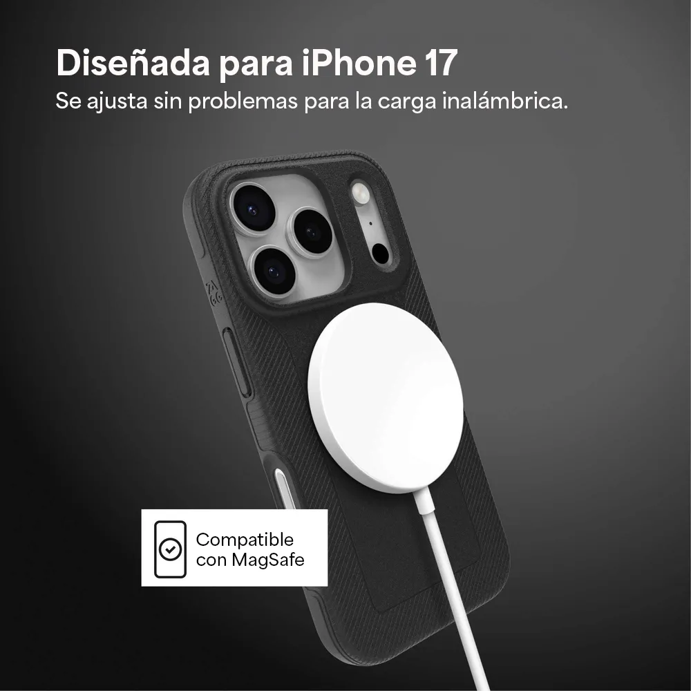 Case ZAGG Luxe con MagSafe para iPhone Series 17 - Negro - Image 11