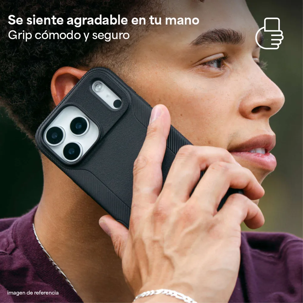 Case ZAGG Luxe con MagSafe para iPhone Series 17 - Negro - Image 7