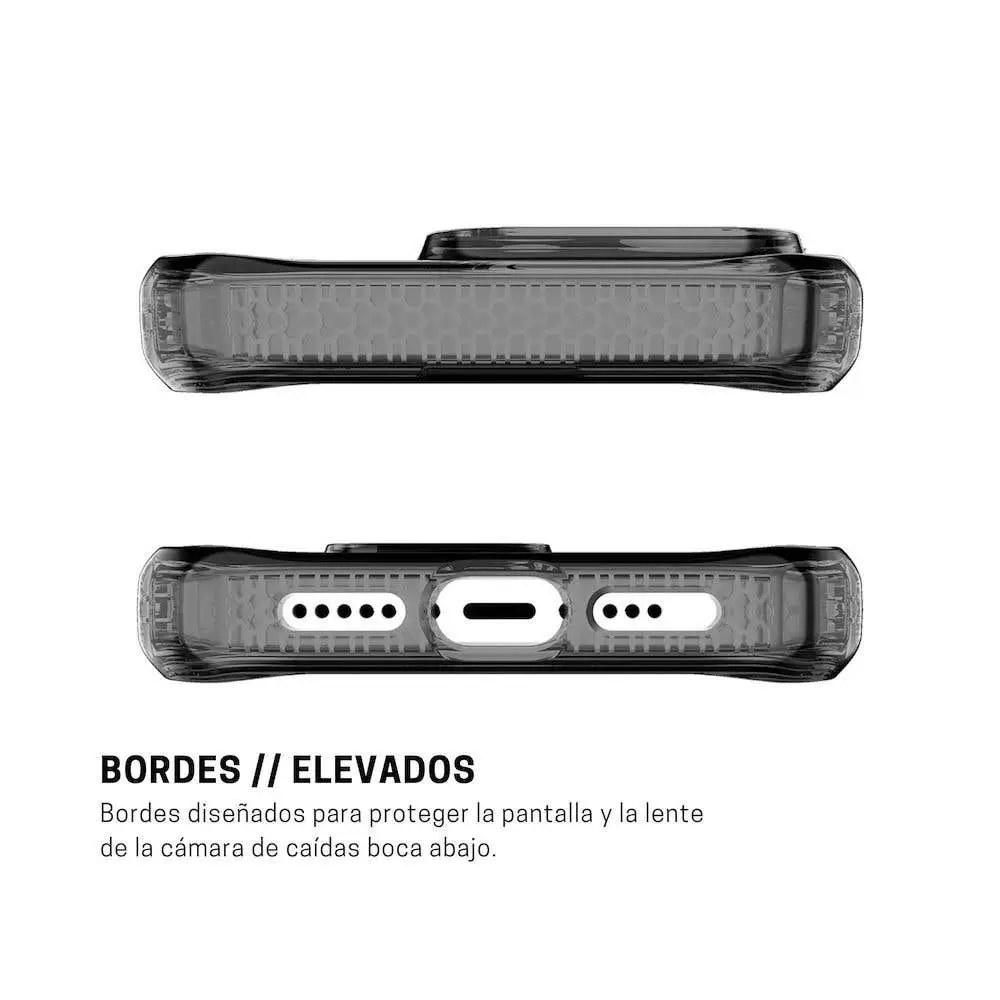 ItSkins Case Spectrum R Clear para iPhone 15 Pro - Gris - Image 11