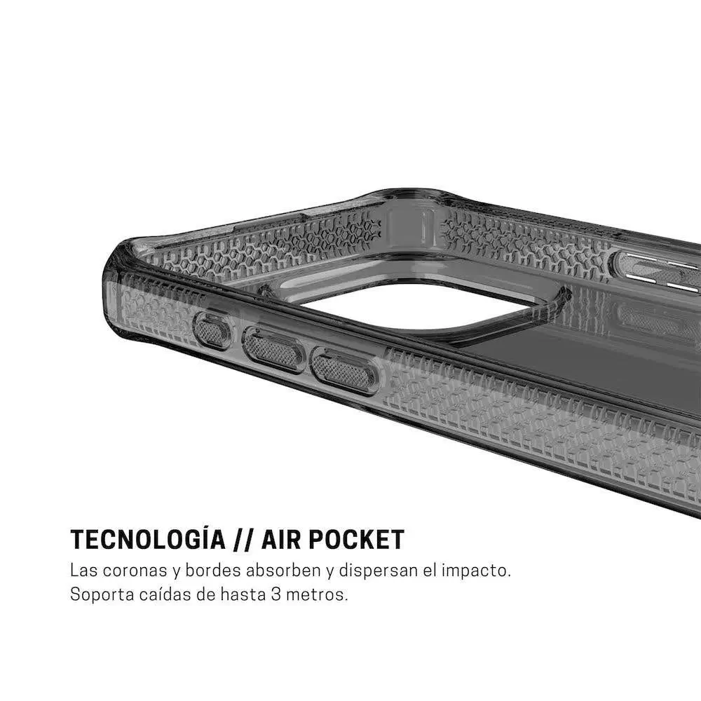 ItSkins Case Spectrum R Clear para iPhone 15 Pro Max - Gris - Image 8