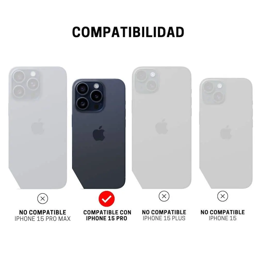 ItSkins Case Spectrum R Clear para iPhone 15 Pro - Transparente - Image 12