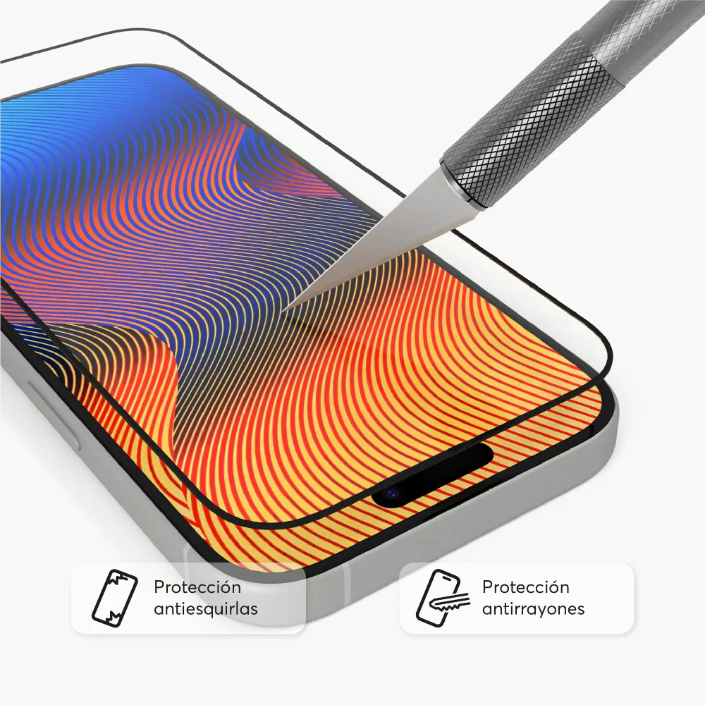 Protector de Pantalla NCO GlassGuard ShockProof para iPhone Series 17 -Transparente - Image 14