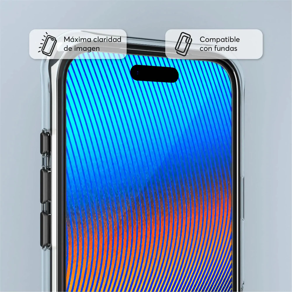 Protector de Pantalla NCO GlassGuard ShockProof para iPhone Series 17 -Transparente - Image 15