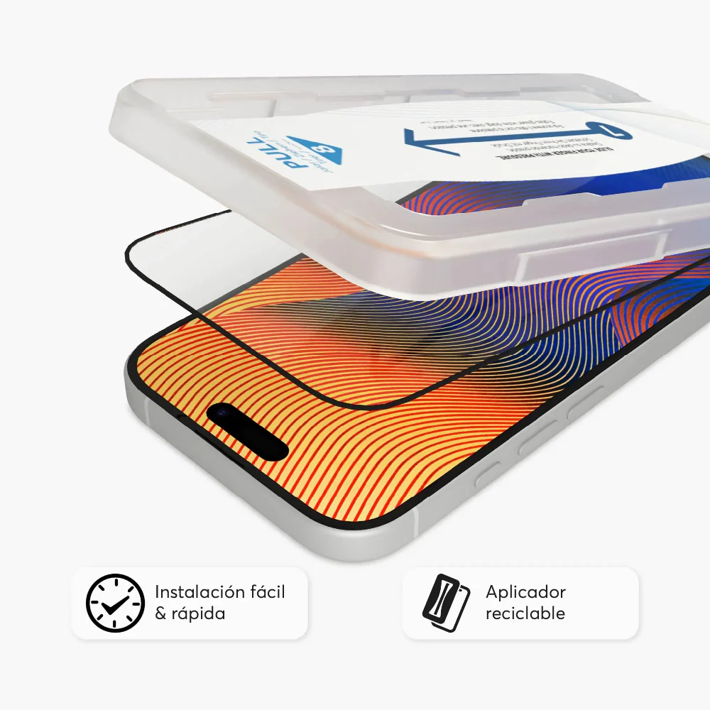 Protector de Pantalla NCO GlassGuard ShockProof para iPhone Series 17 -Transparente - Image 2