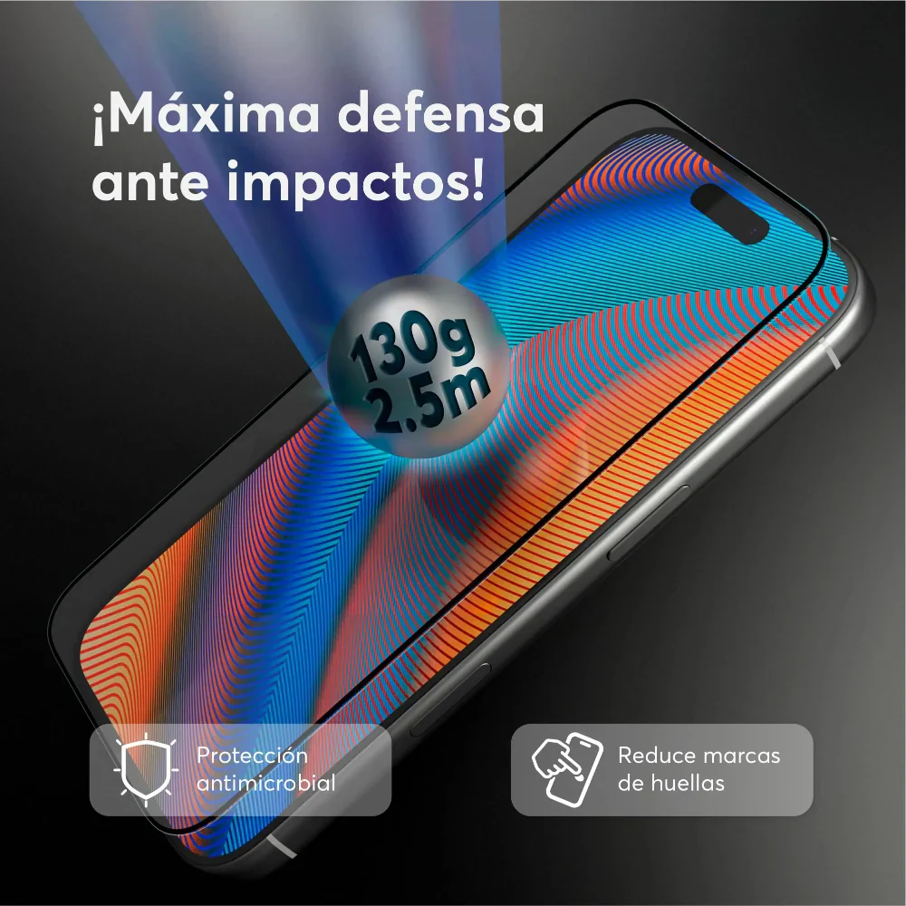 Protector de Pantalla NCO GlassGuard ShockProof para iPhone Series 17 -Transparente - Image 21