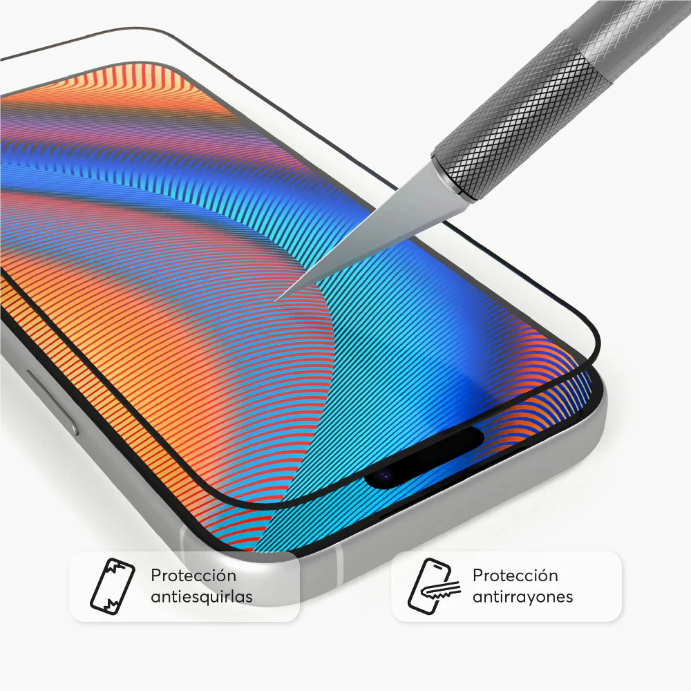 Protector de Pantalla NCO GlassGuard ShockProof para iPhone Series 17 -Transparente - Image 26