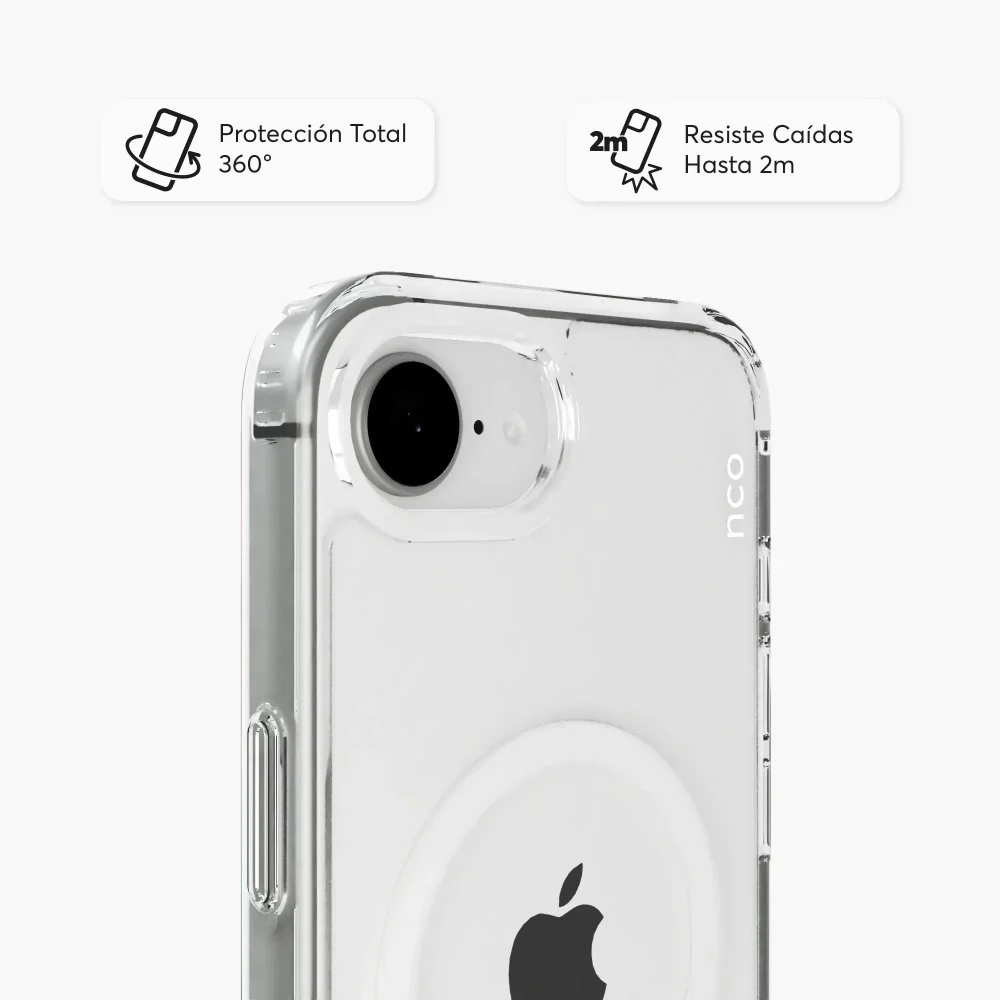 SafeCase Clear Compatible con MagSafe para iPhone 17e/16e - Image 4