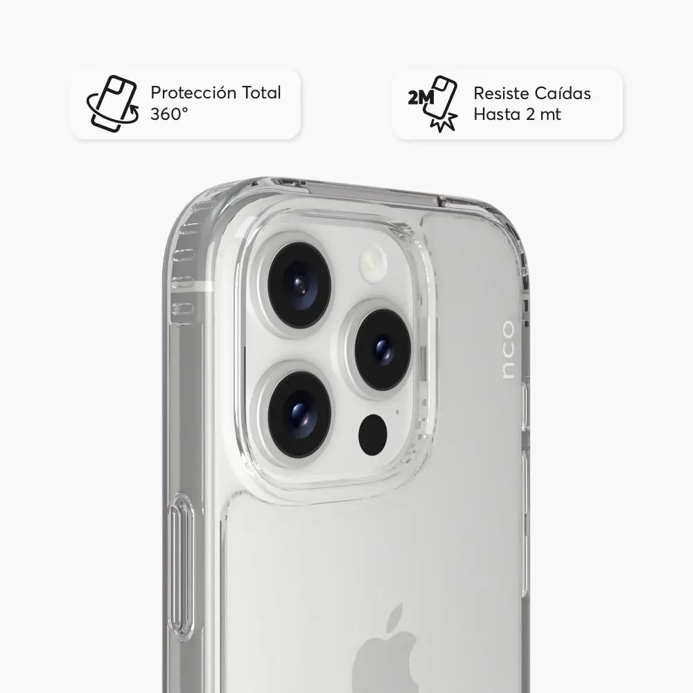 SafeCase Clear NCO para iPhone 16 Series - Image 19