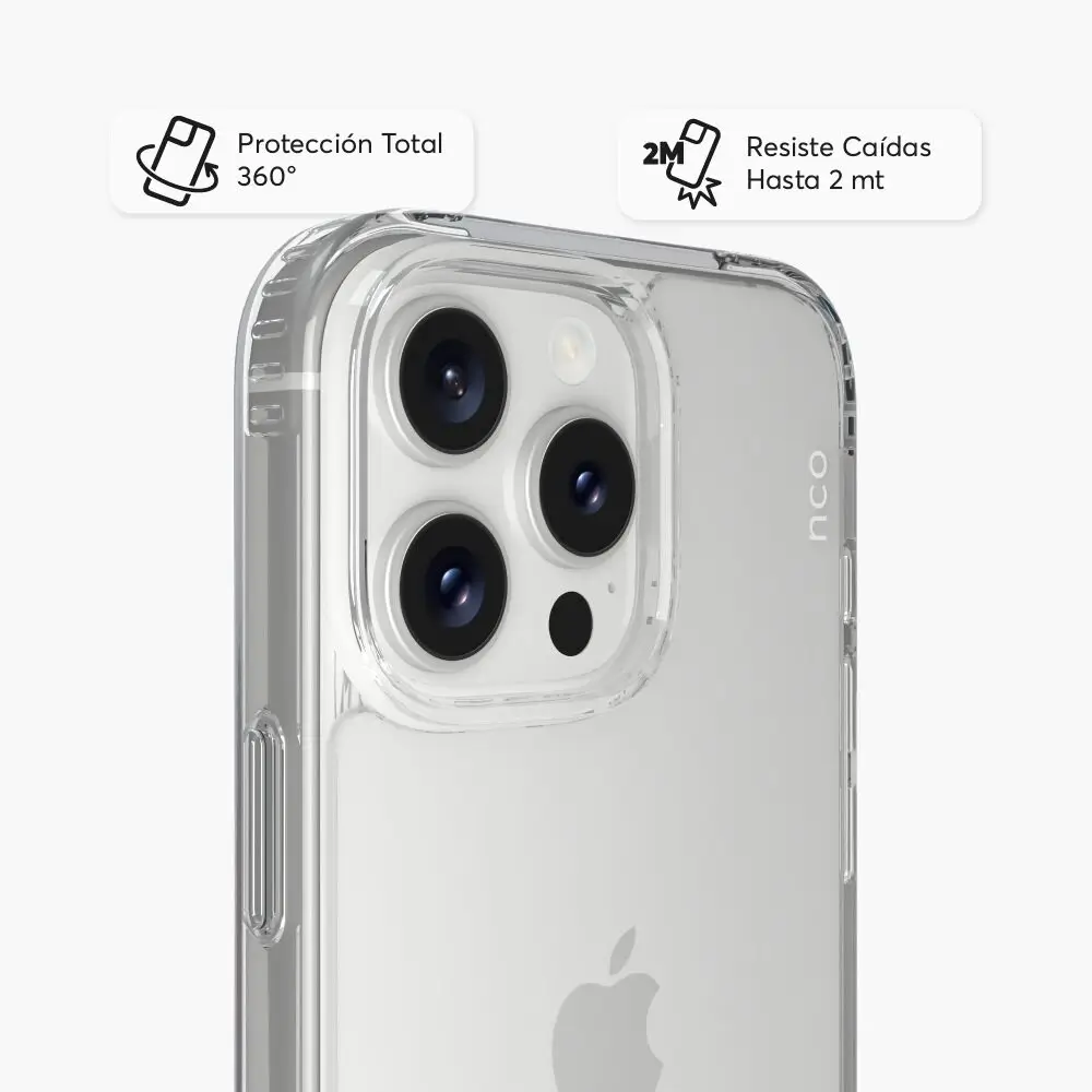 SafeCase Clear NCO para iPhone 16 Series - Image 9